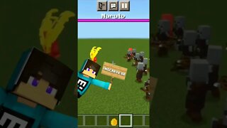 Naruto no minecraft 😱 😱 🔥🔥🔥🔥🦊🦊🦊🦊🦊#shorts #naruto #anime #fypシ