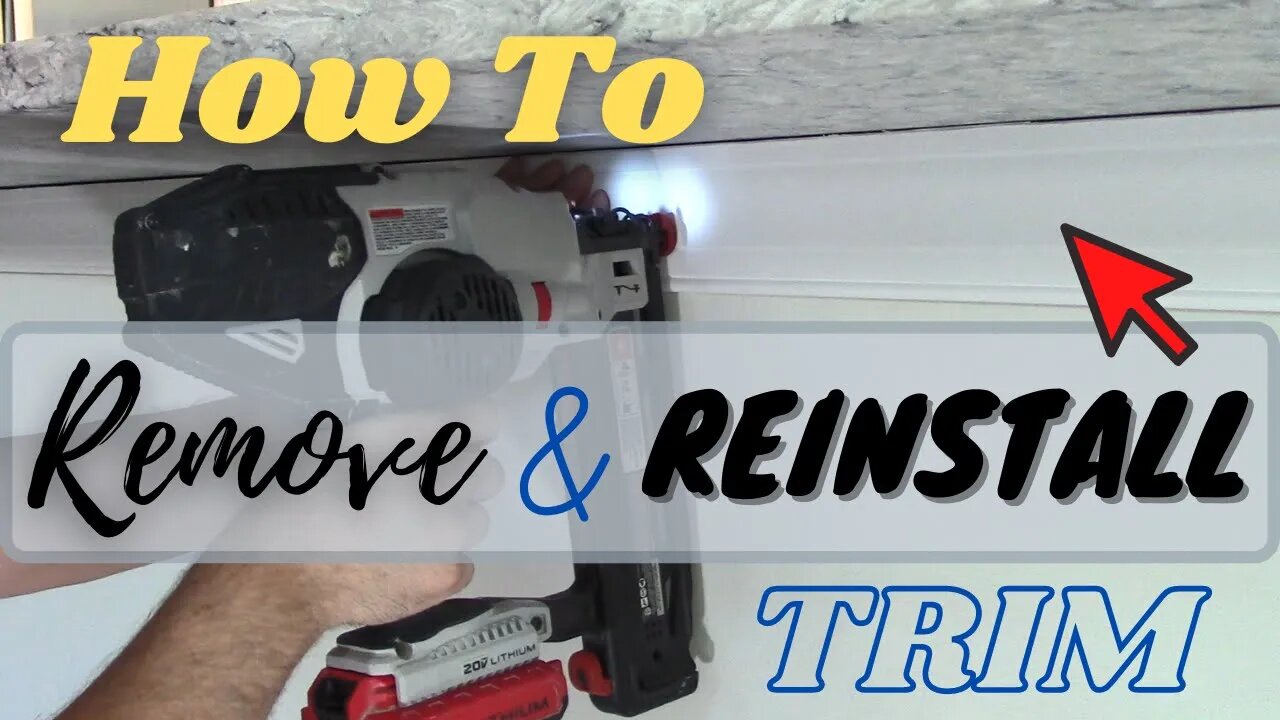 HOW TO REMOVE & REINSTALL TRIM