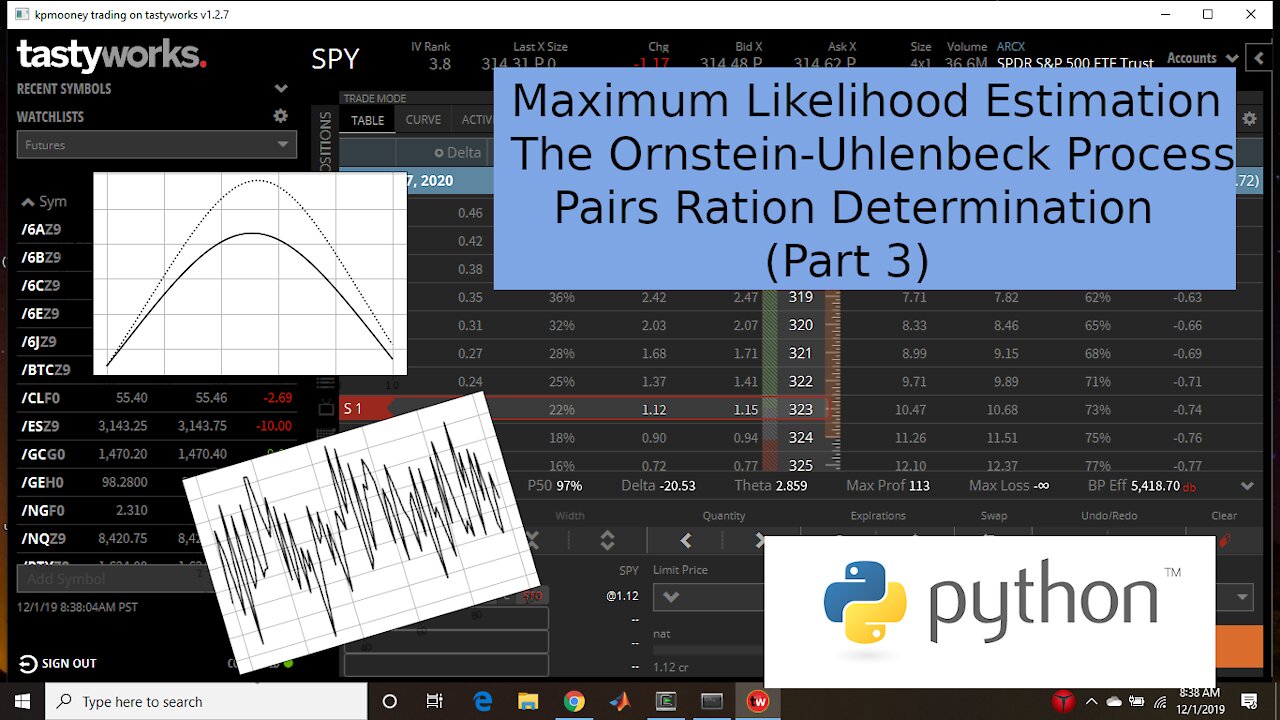 Pairs Trading: The Ornstein-Uhlenbeck Process and Pairs Ration Determination