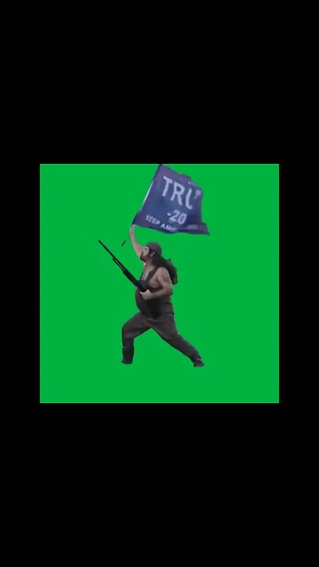 Green Screen –Trump Supporter