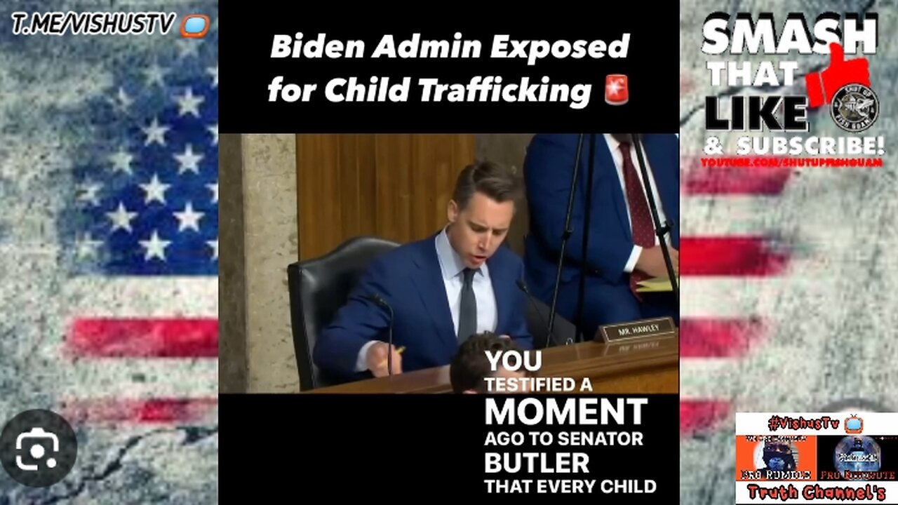 Biden Administration Exposed For Child Trafficking... #VishusTv 📺