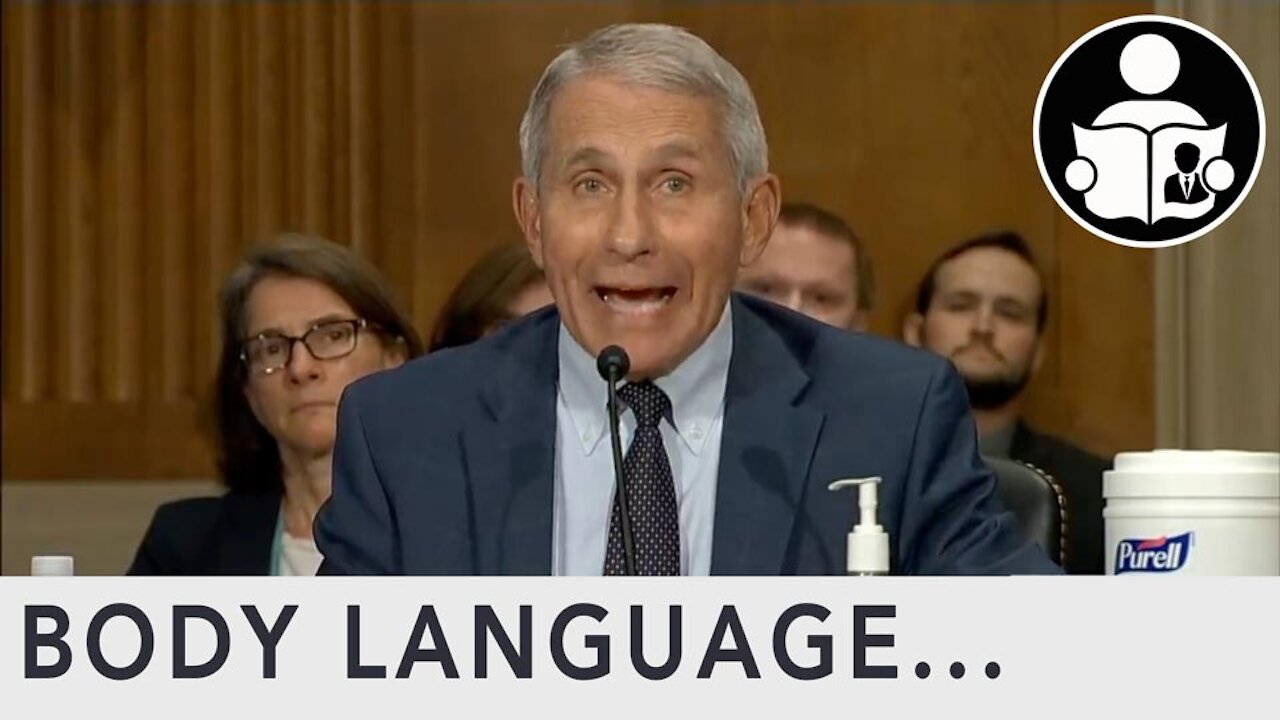 Body Language - Fauci Vs Rand Paul in Congress