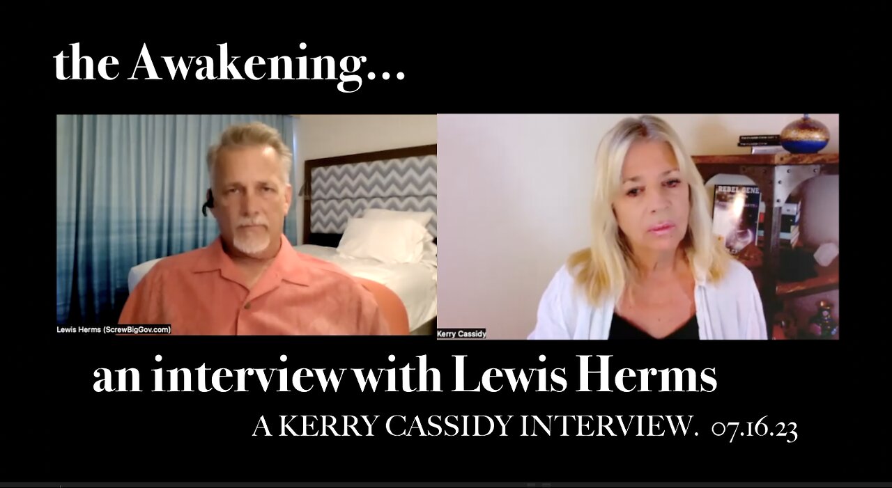 LEWIS HERMS: THE AWAKENING, SOUND OF FREEDOM AND CHANGING THE WORLD