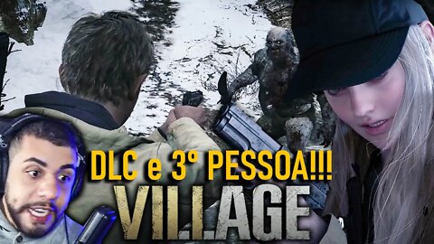 3° PESSOA e DLC da ROSE de RE VILLAGE!! - Reagindo ao anúncio