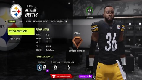 How To Create Jerome Bettis Madden 23