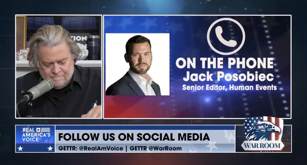Steve Bannon And Jack Posobiec Discuss The Newly-Released JFK File Drop