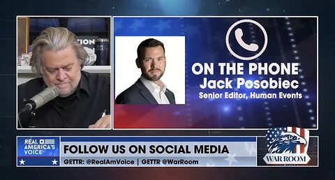 Steve Bannon And Jack Posobiec Discuss The Newly-Released JFK File Drop