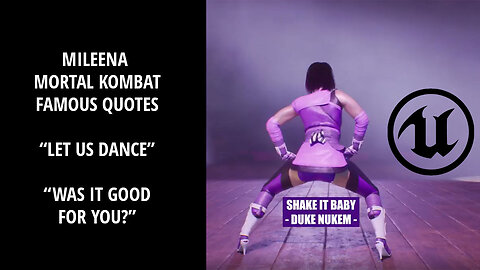 Mileena: Let Us Dance - Famous Mortal Kombat Quotes