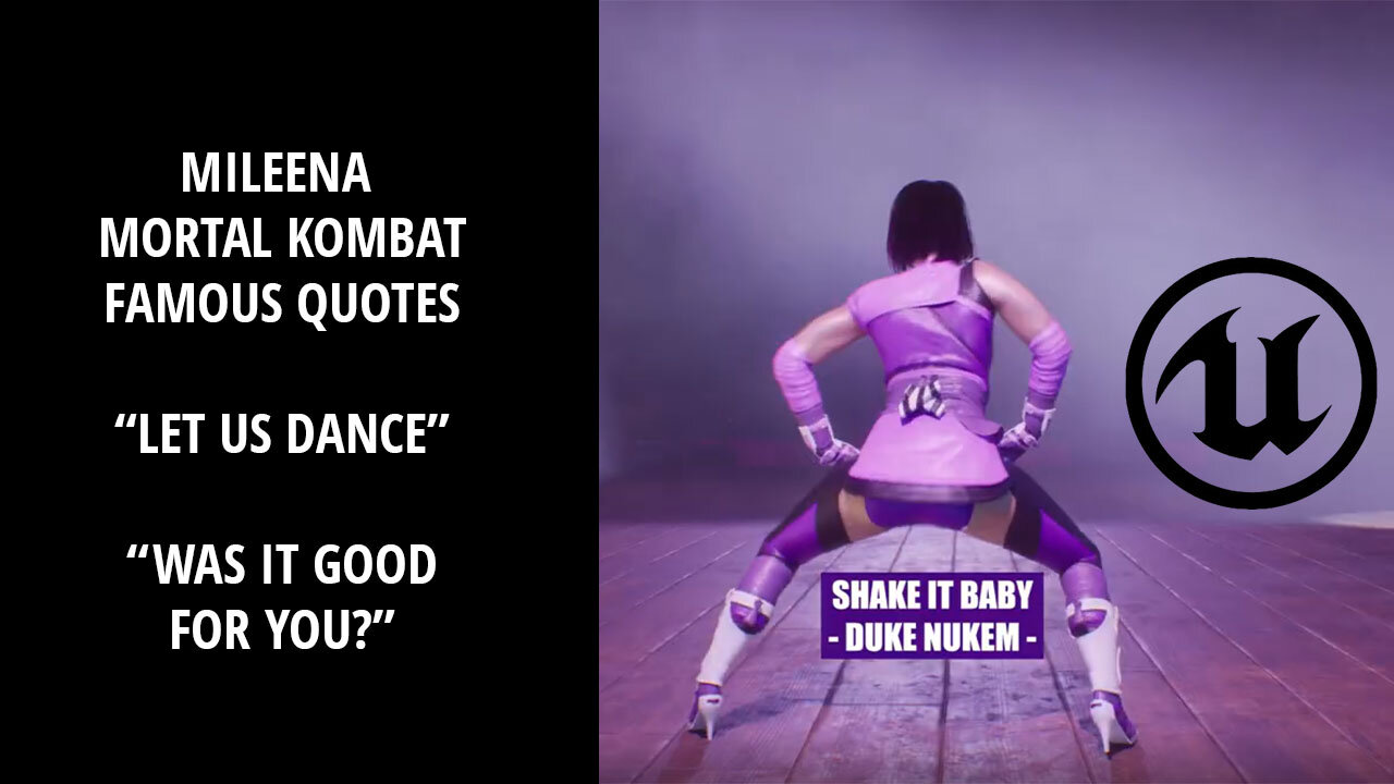 Mileena: Let Us Dance - Famous Mortal Kombat Quotes