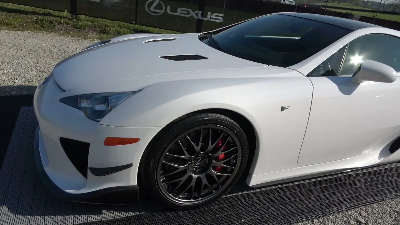 LEXUS LFA & IS500 LEXUS RACING MID OHIO VIP