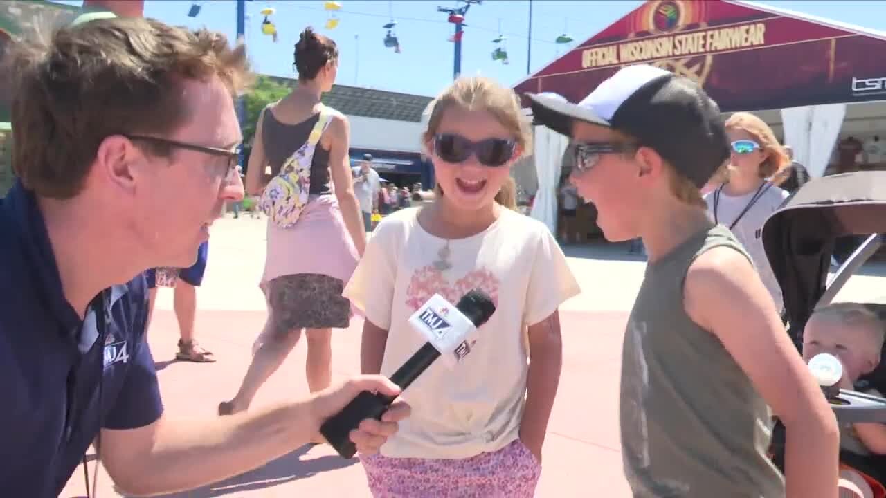 Wisconsin State Fair through the eyes of 6-year-old twins