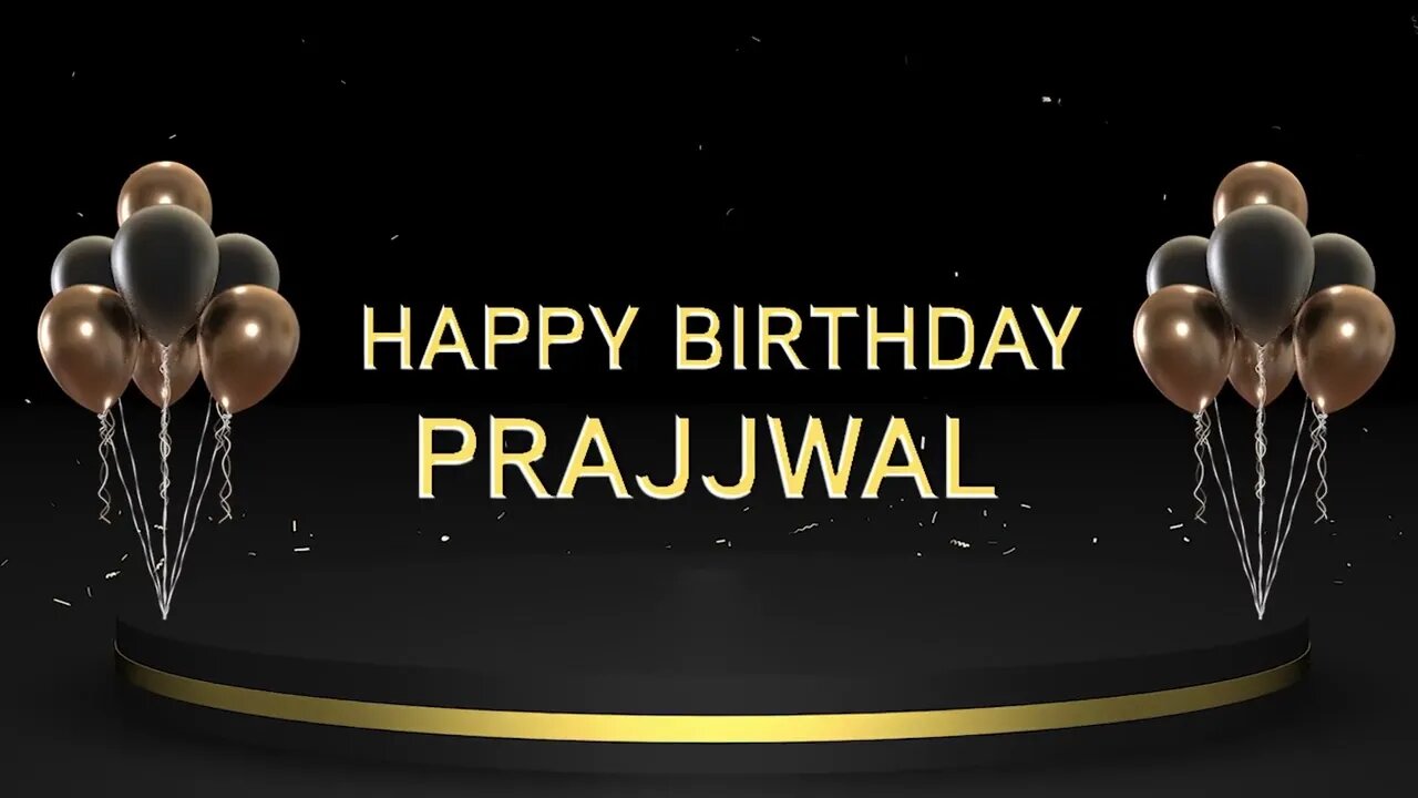 Wish you a very Happy Birthday Prajjwal