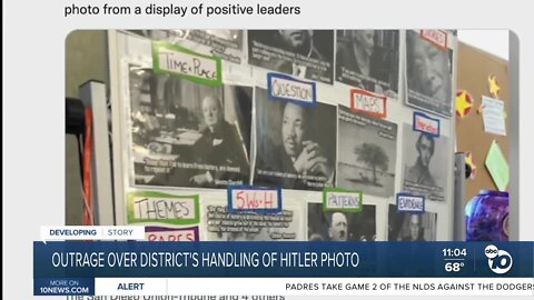 San Dieguito Union High School District Meeting: Outrage continues over Hitler photo