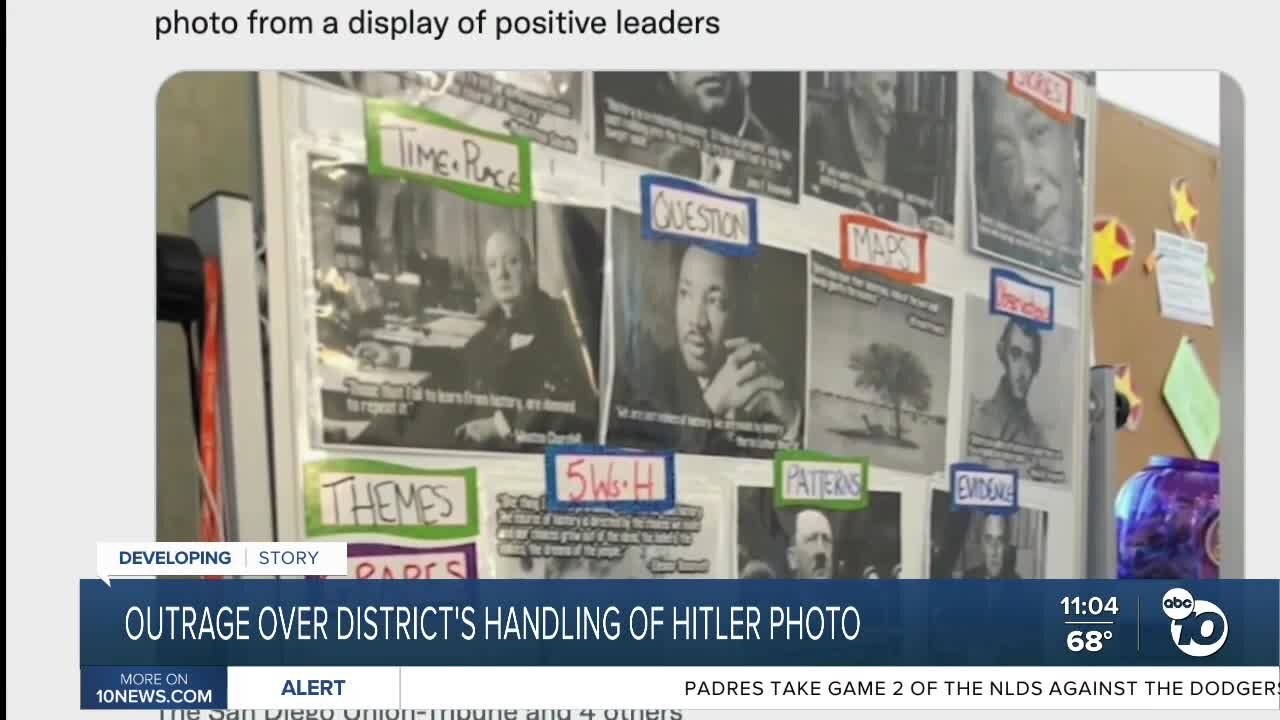 San Dieguito Union High School District Meeting: Outrage continues over Hitler photo