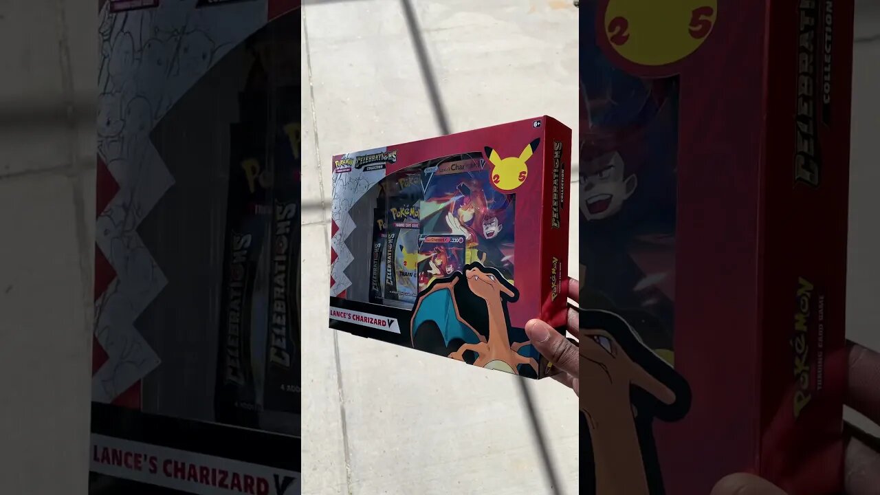 Got a Lance’s Charizard V Box today! #shorts | Pokémon TCG