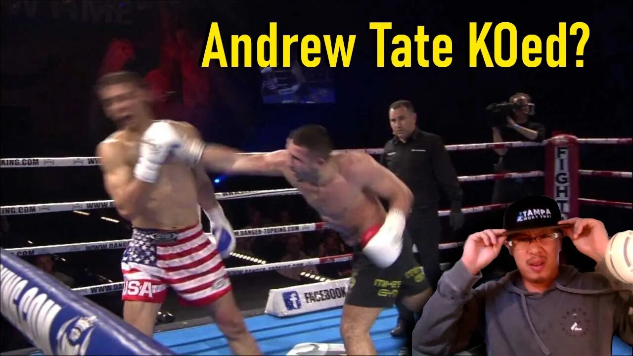 Muay Thai Guy Breaks Down Andrew Tate! Is he a good fighter?