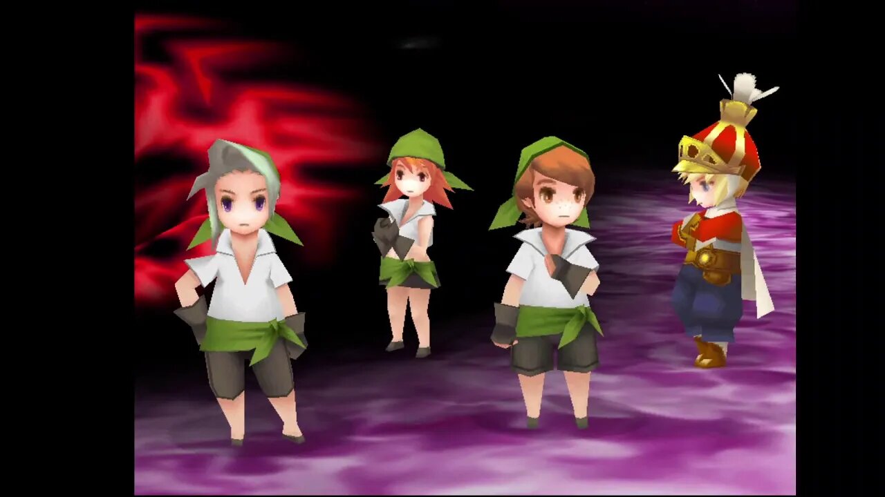 Final Fantasy 3 (FF3) Cloud of Darkness FINAL BOSS second encounter