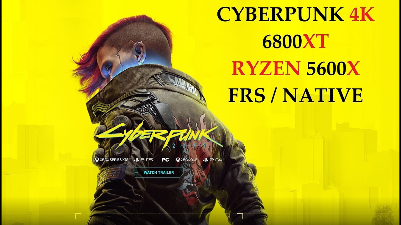 Cyberpunk 2077 [4K] 6800XT RYZEN 5600X | XeSS | FSR | NATIVE | RT