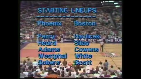 1976-06-06 NBA Championship Series Game 6 Boston Celtics vs Phoenix Suns