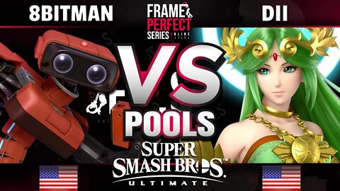 FPS3 Online - 8BitMan (R.O.B./Diddy) vs MSFT RKS | Dii (Palutena) - Ultimate Pools