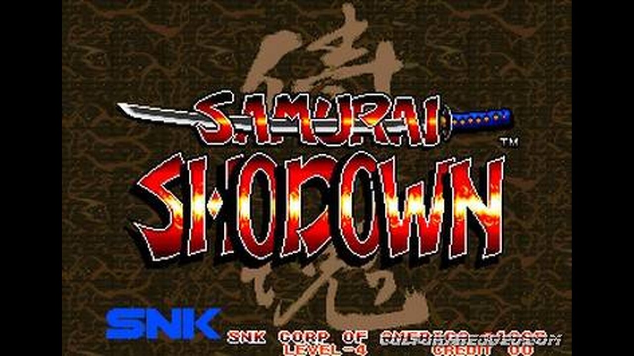 Streaming Samurai Showdown for Neo-Geo Emulator.