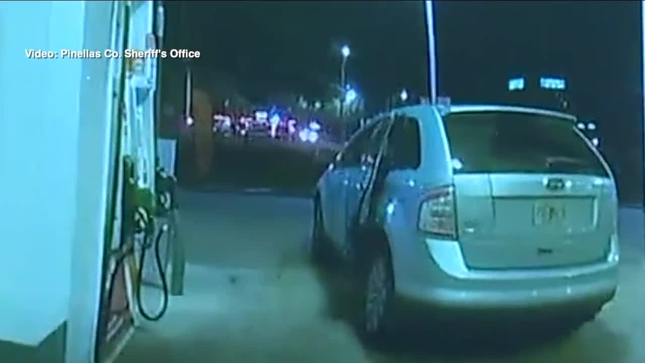 Surveillance video released from officer-involved shooting that injured Pinellas Park officer