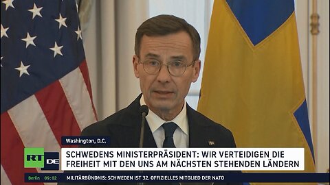 "Allianz für den Frieden und Linie für die Freiheit" – Schweden ist NATO-Mitglied