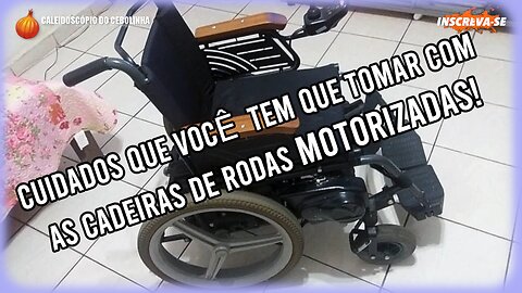 Alguns problemas com cadeira de rodas motorizada