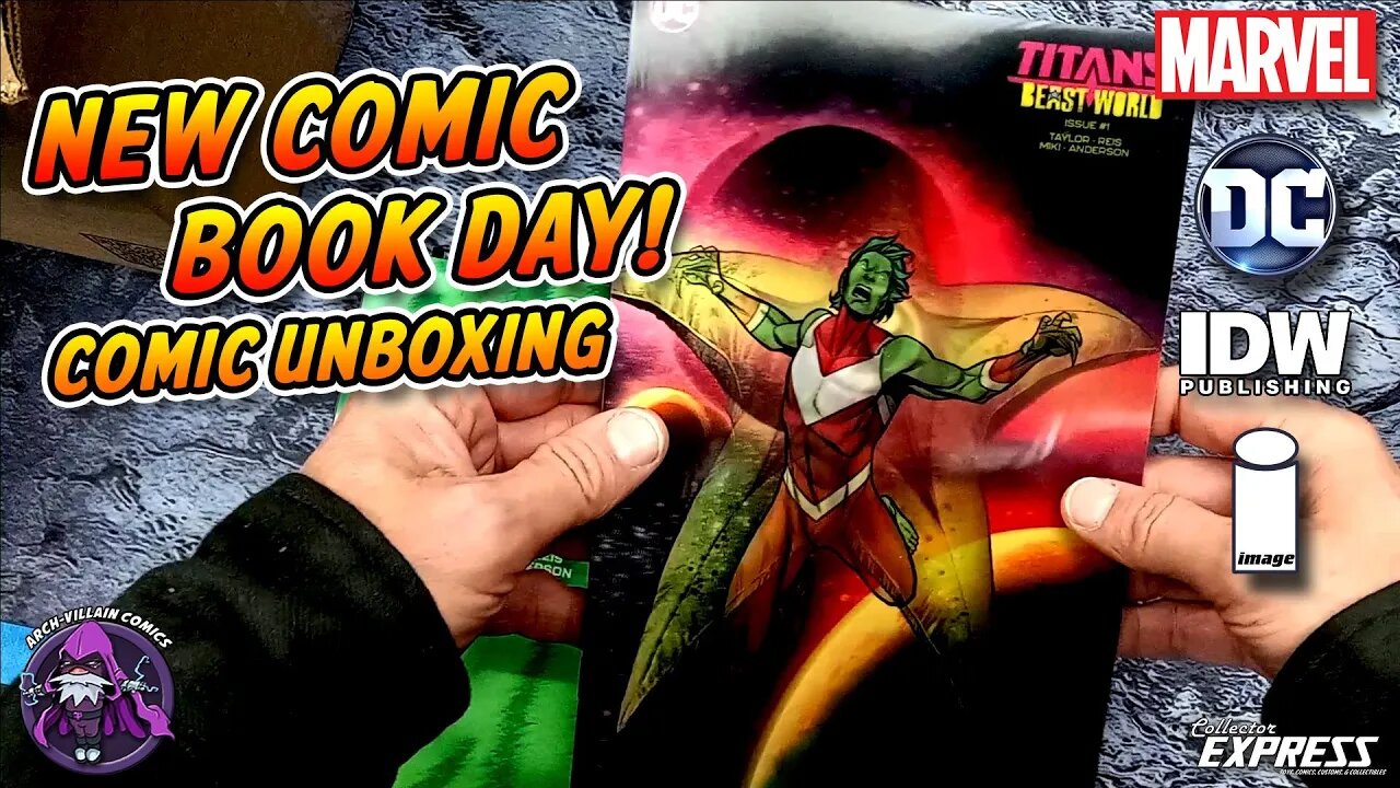 New COMIC BOOK Day - Marvel & DC Comics Unboxing November 29, 2023 - New Comics This Week 11-29-2023