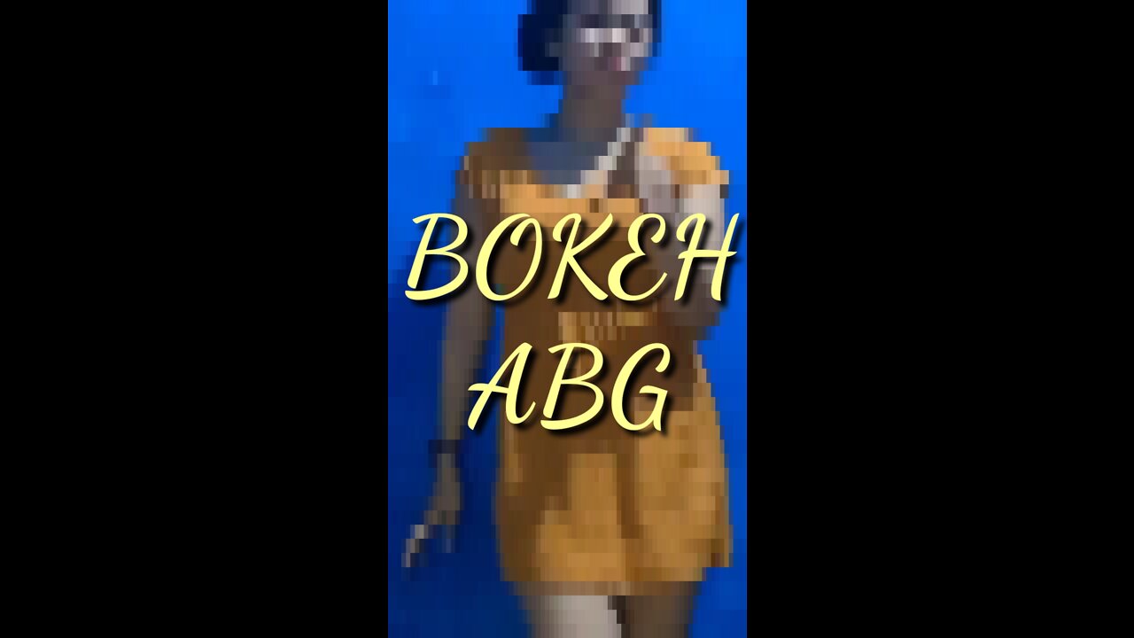 Video bokeh abg cantik