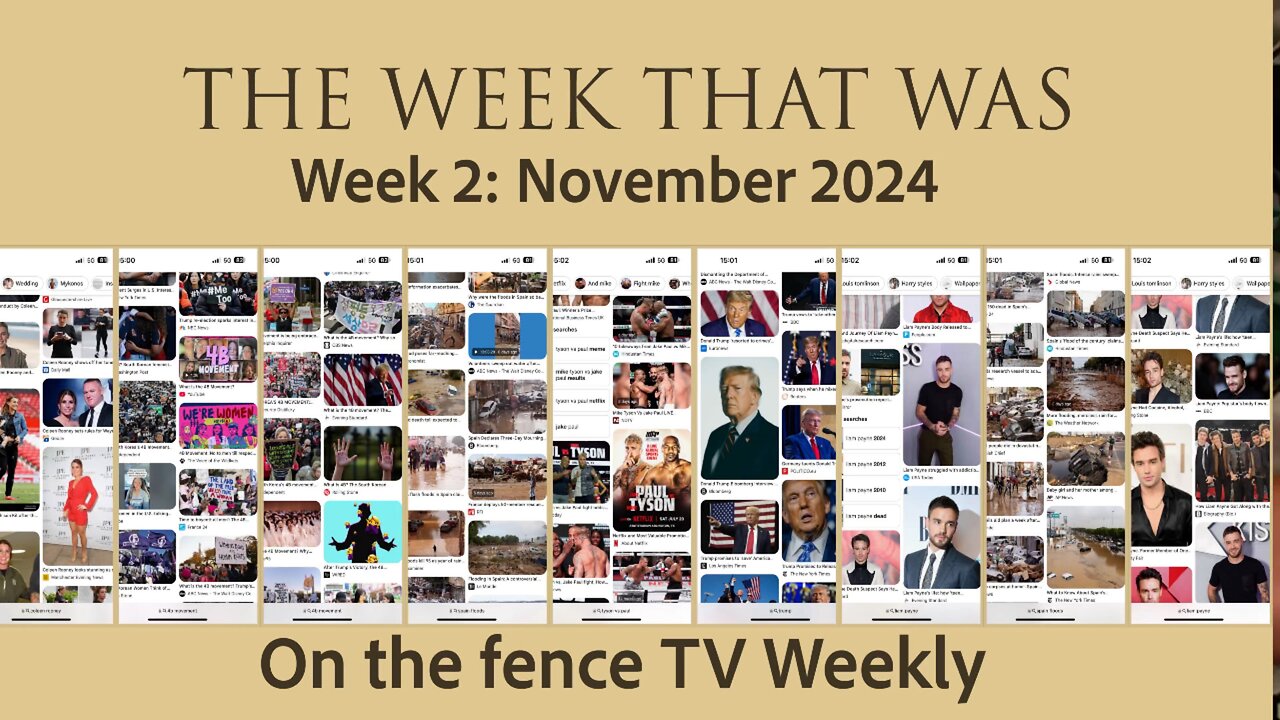 THE WEEK THAT WAS | Week 2 | Nov 2024