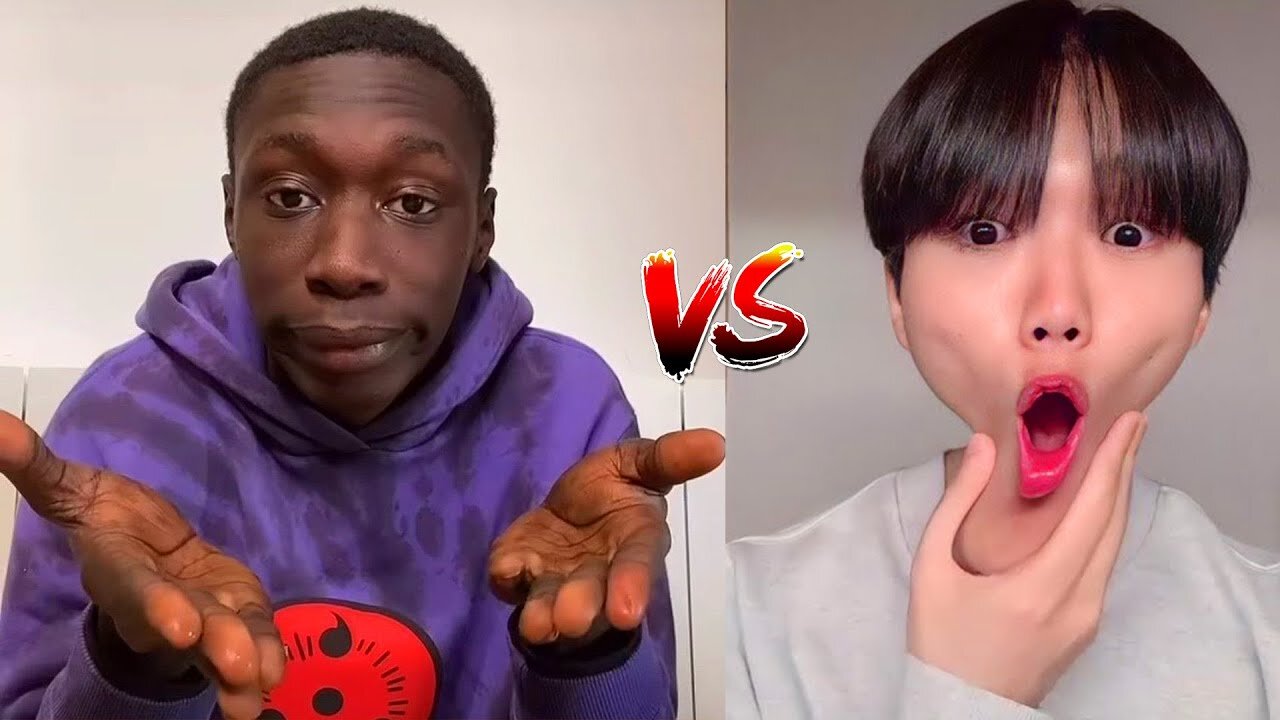 Khaby Lame Vs Ox_Zung(MAMA) Funny TikTok Battle| Funny TikTok Compilation