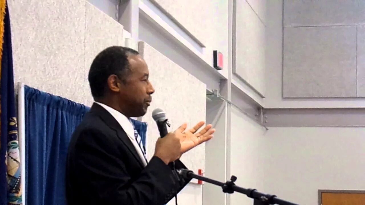 Ben Carson Q & A Manchester 5-15 Favorite Bible verse plus 2nd Amendment