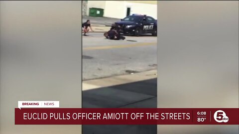 Euclid pulls Officer Michael Amiott off the streets