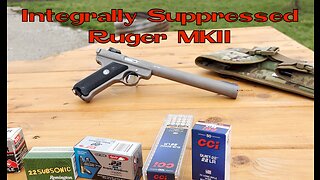 Integrally Suppressed Ruger MKII