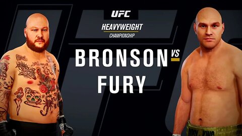 EA Sports UFC 4 Gameplay Tyson Fury vs Action Bronson
