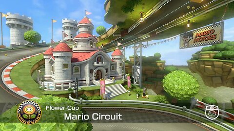 Mario Kart 8 Deluxe Grand Prix Mode - Part 2 - Flower Cup 50cc