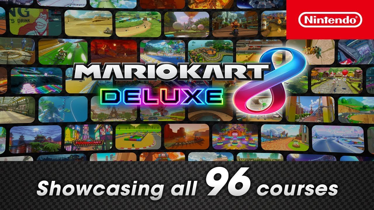 Mario Kart 8 Deluxe_ Booster Course Pass - Official 96 Courses Trailer