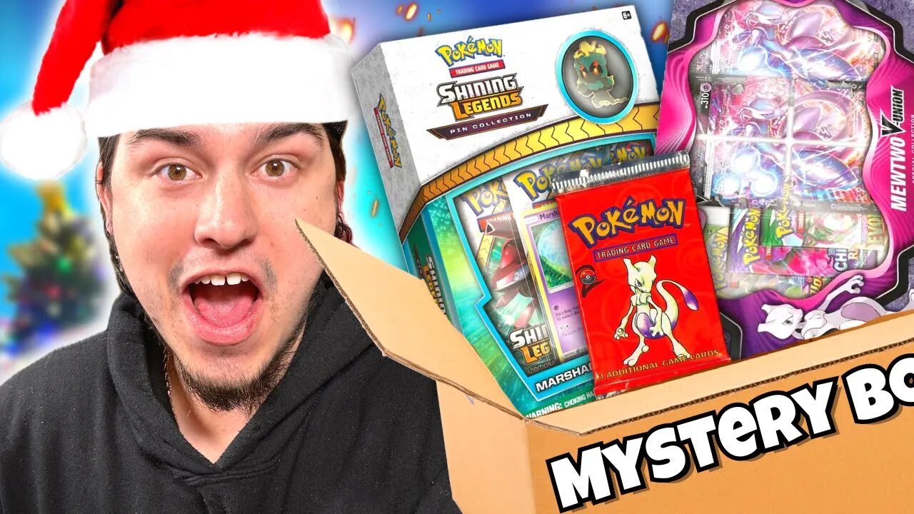 Opening A $300 Pokémon Mystery Box | Vertmas Day 1
