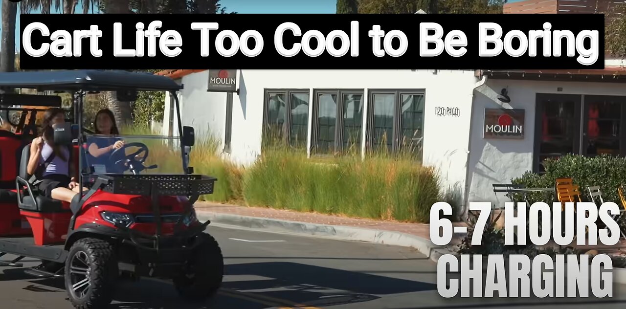 Phantom Scout 6-Seater Off-Road Electric Cart: Don't waste your precious life driving dull carts