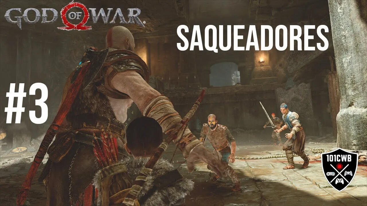 God of War #3 SAQUEADORES - PS4 Pro 1440p 60fps - Gameplay/Walkthrough Completo #godofwar #ps4pro