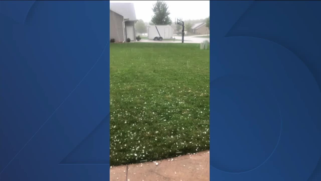Rain and hail rock northeast Wisconsin; local families recount their experience