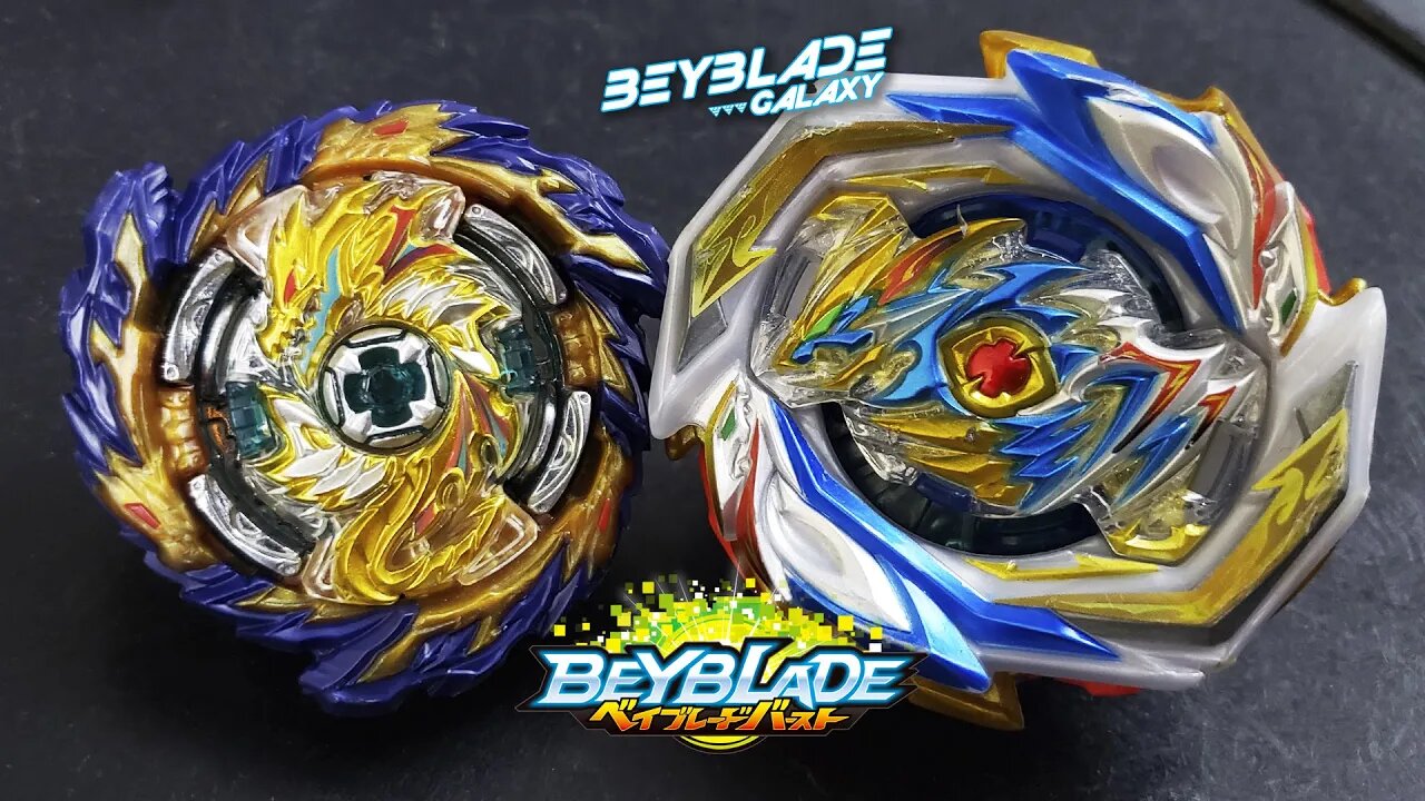 MIRAGE FAFNIR .Nt 2S vs IMPERIAL DRAGON .Ig' - Beyblade Burst ベイブレードバースト