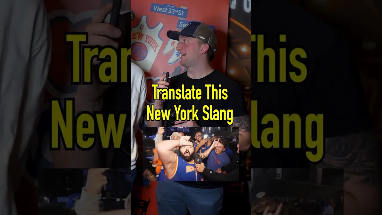 NEW YORK SLANG!! Whatms It Mean?? #shorts #newyork #nyc #slang #manonthestreet