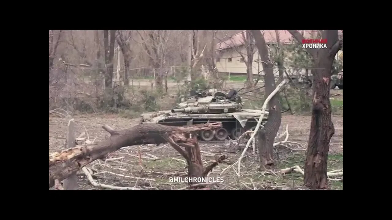 Russian Tank Carousel In Azovstal