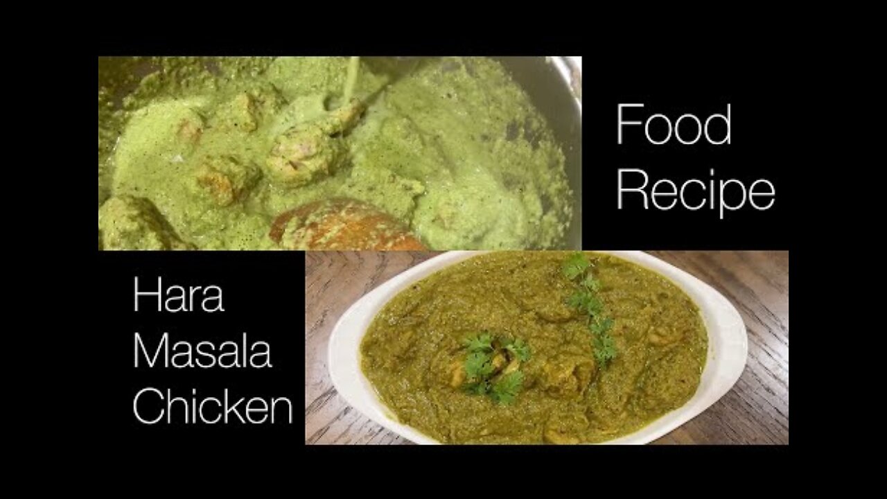 Hara Masala Chicken | Green Chicken Recipe | Cooking Vlog | #cookingchannel #foodvlog #foodrecipes