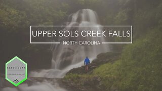 Upper Sols Creek Falls, NC -- 4K Cinematic