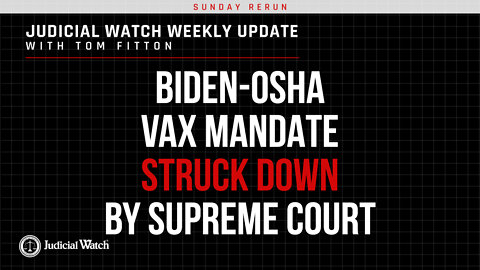 Court Victory against CRT Discrimination, Biden Loses Big in Court, What is Fauci Hiding?