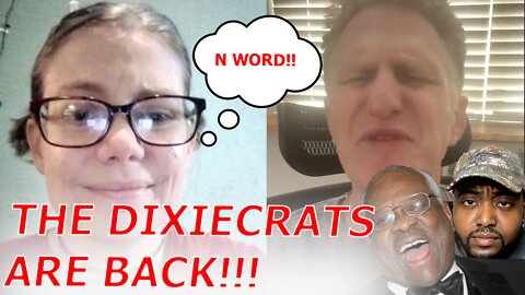 White Liberals Pull Out Their KKK Hoods In Racist Attacks Against Clarence Thomas Over Roe V Wade