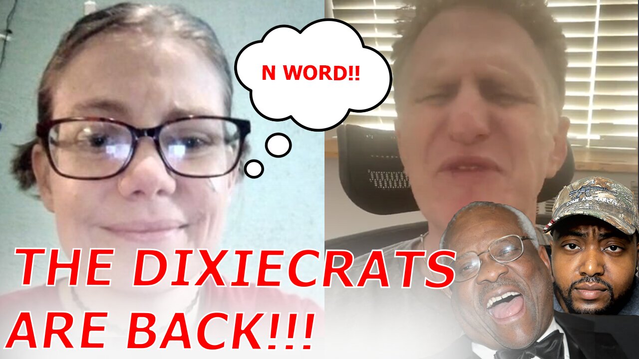 White Liberals Pull Out Their KKK Hoods In Racist Attacks Against Clarence Thomas Over Roe V Wade